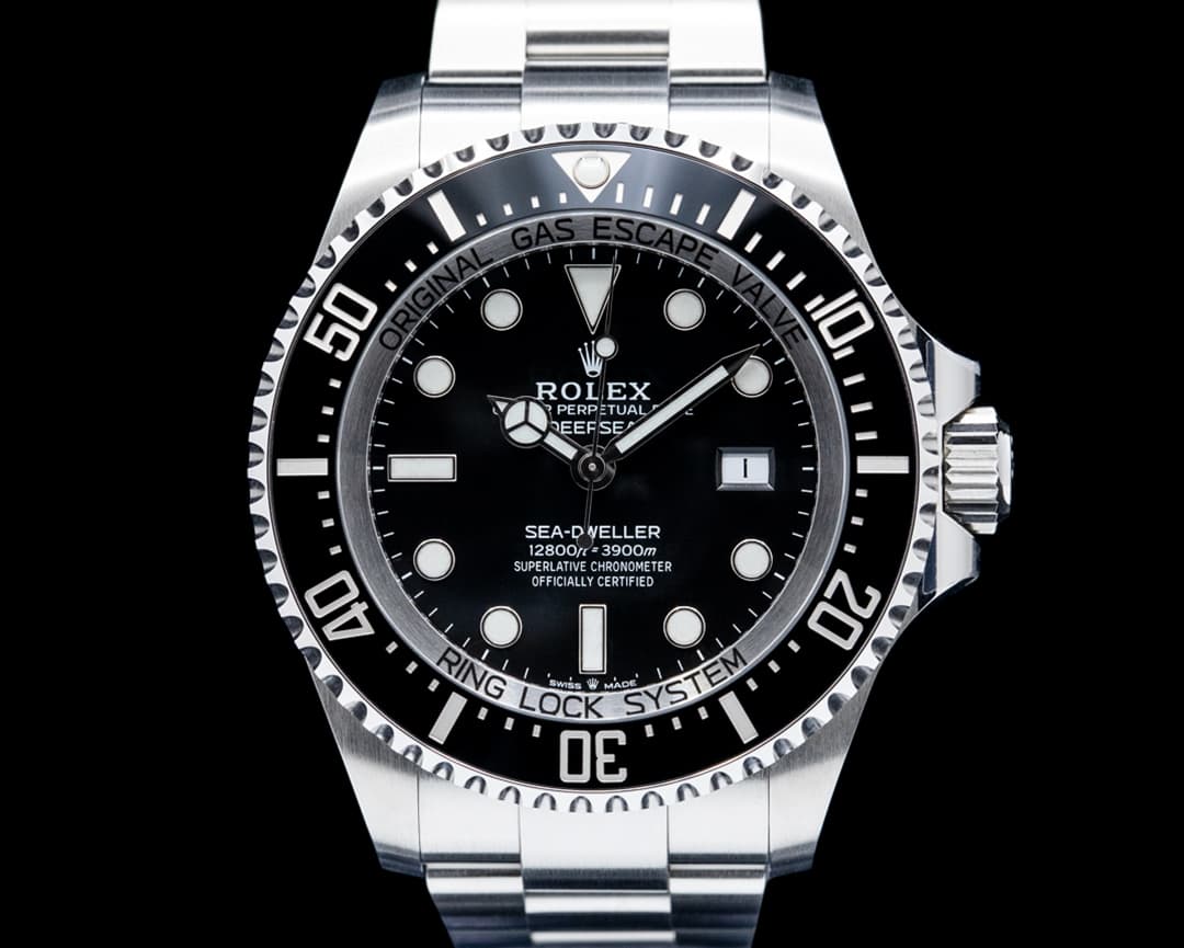 Rolex 126660 Deepsea Sea-Dweller SS Black Dial