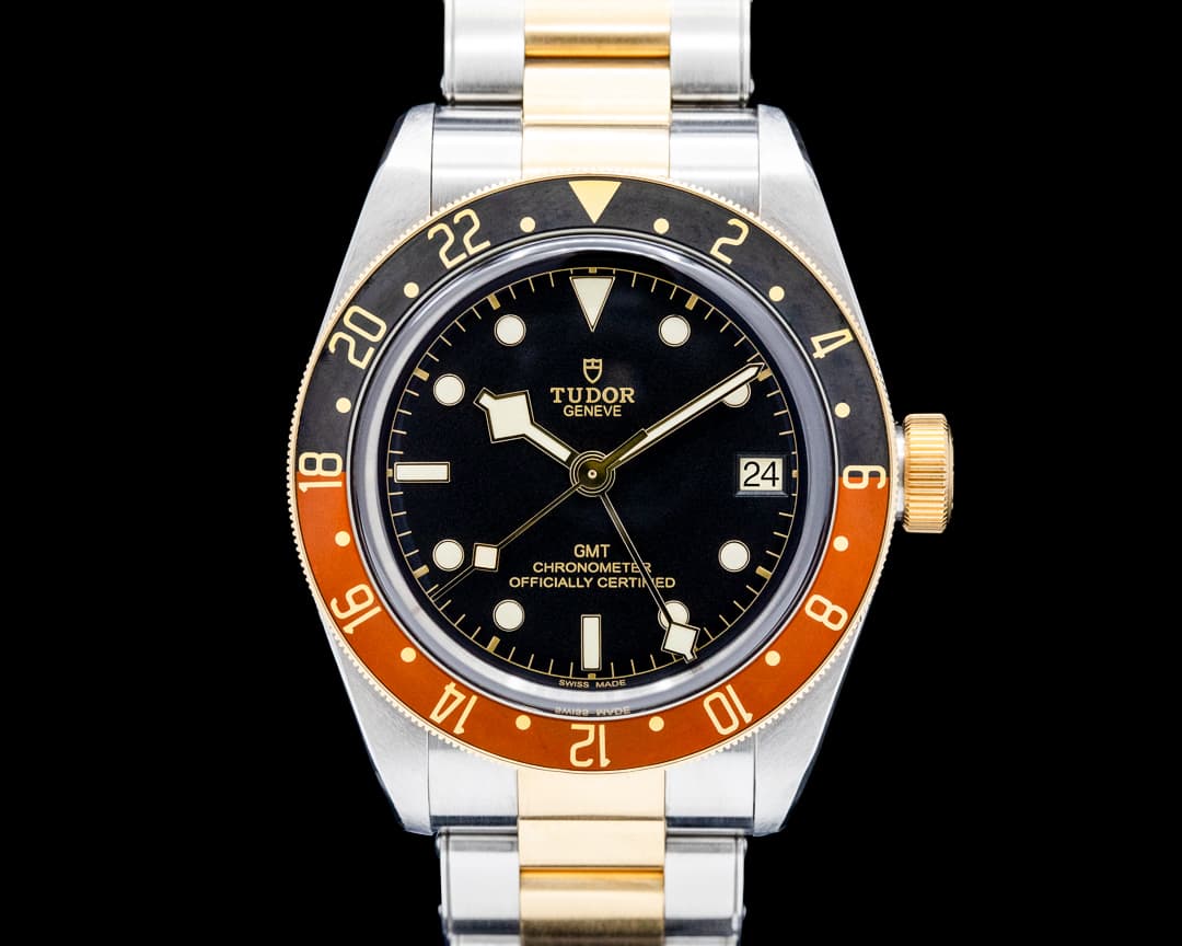 Tudor 79833MN Black Bay GMT S&G Black Dial