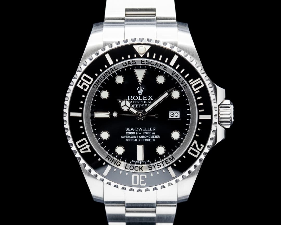 Rolex 116660 Deepsea Sea-Dweller SS Black Dial