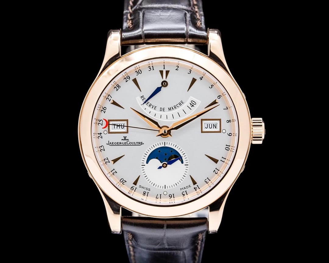 Image of Jaeger-LeCoultre Q151242A Master Calendar 18K Rose Gold Silver Dial