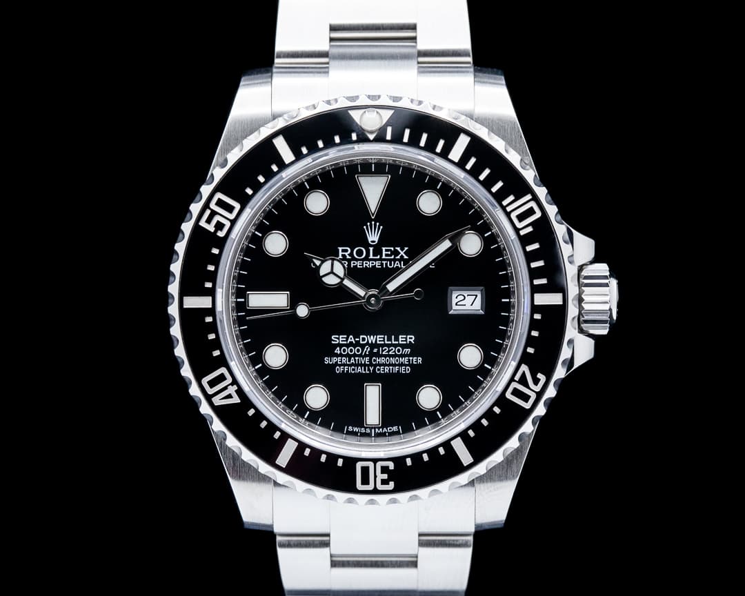Rolex 116600 Sea-Dweller SS Black Dial