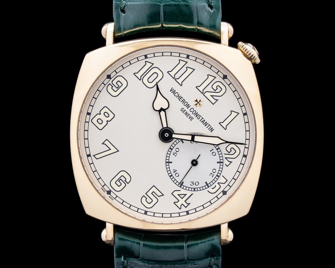 Image of Vacheron Constantin 82035 Historiques American 1921 18K Yellow Gold Silver Dial LIMITED