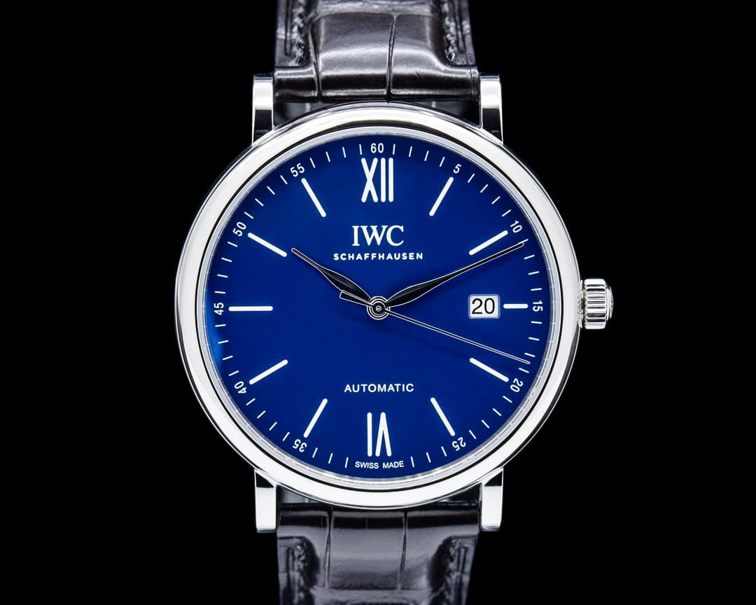 IWC IW356518 Portofino Automatic 150 Years SS Blue Dial