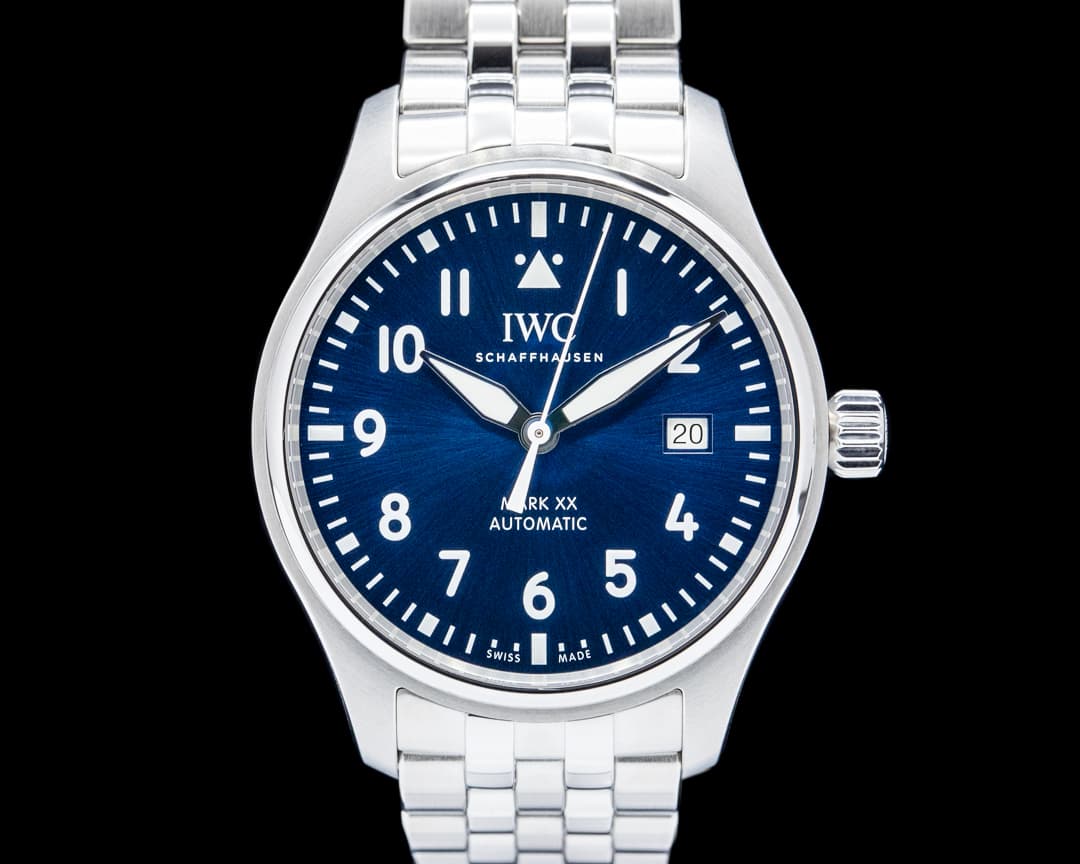 Image of IWC IW328204 Pilot Mark XX SS Blue Dial 2025