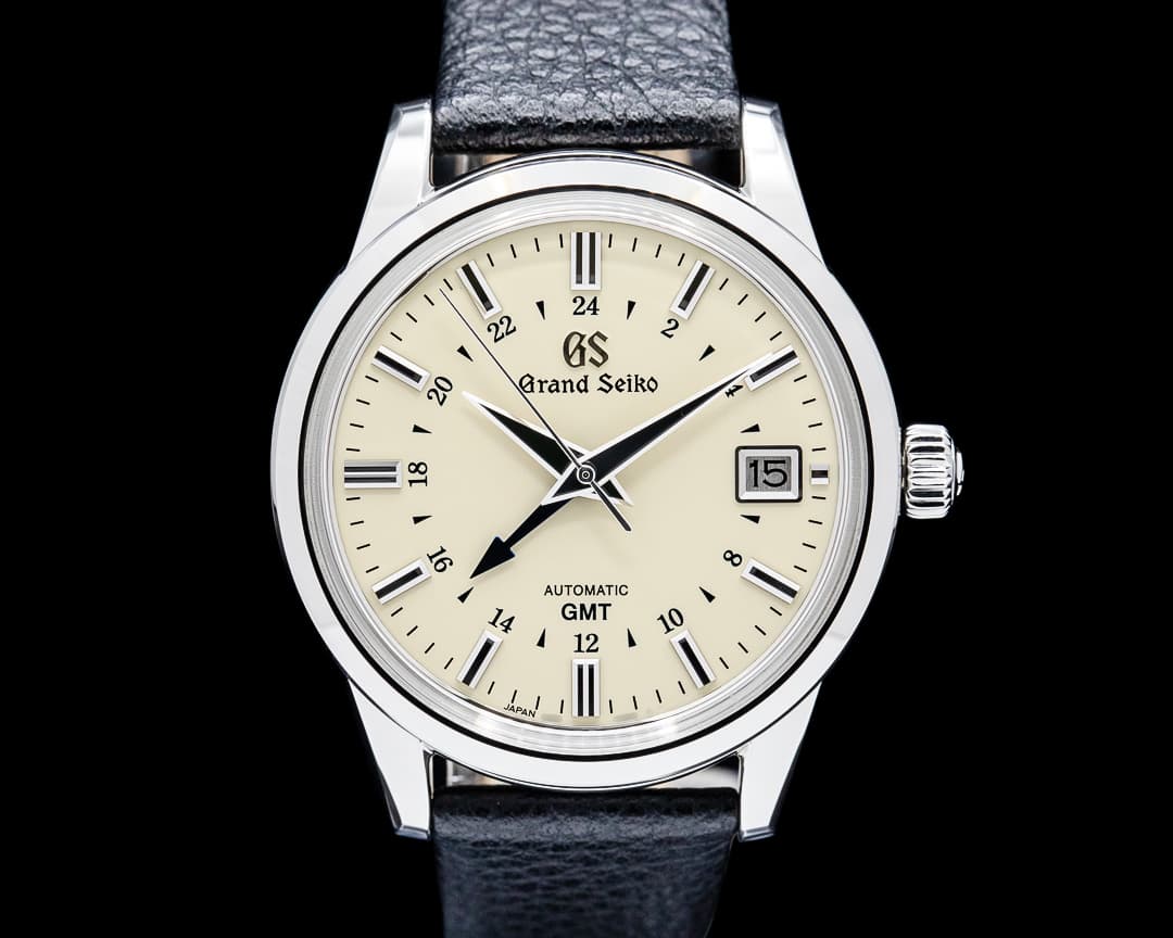 Grand Seiko SBGM221 Elegance GMT SS Cream Dial