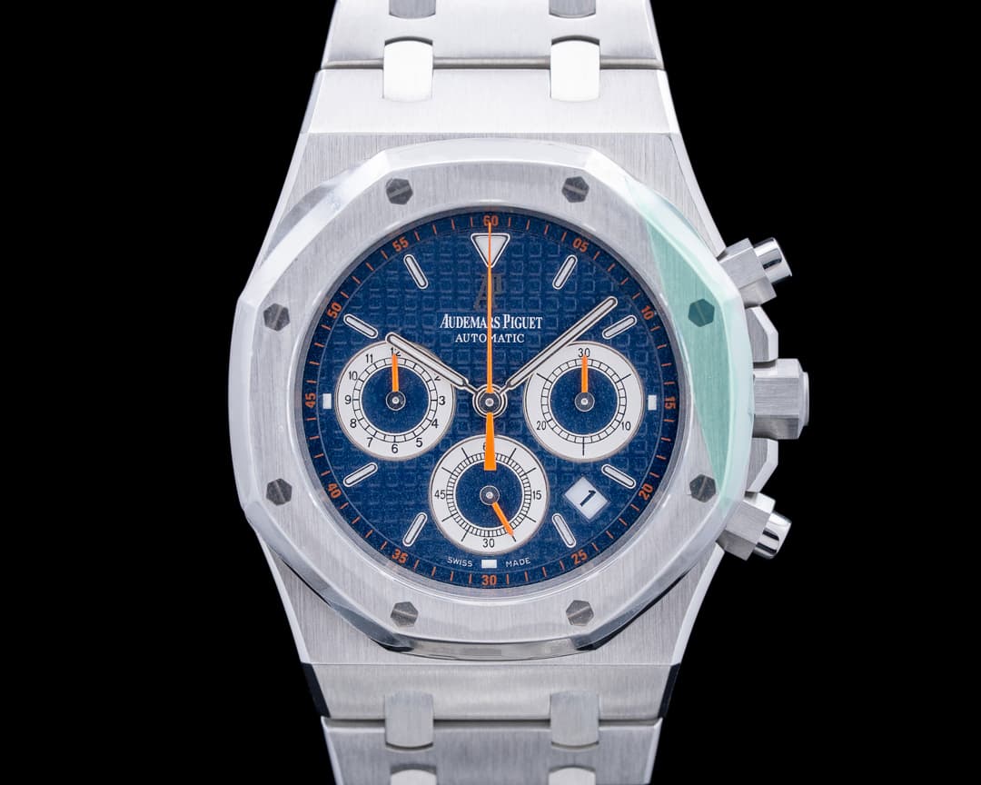 Image of Audemars Piguet 26300ST Royal Oak Chronograph SS Blue Dial