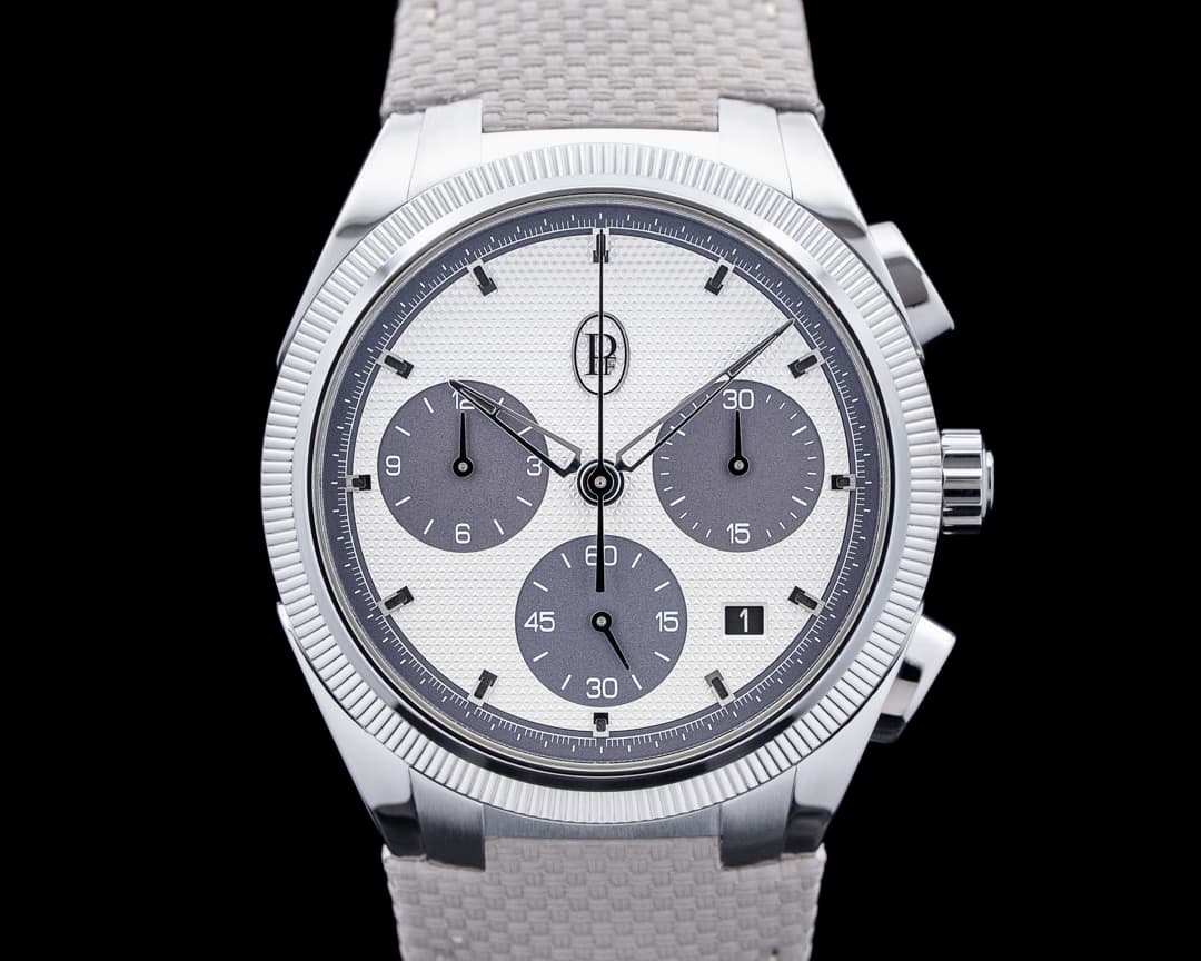 Parmigiani PFC931 Tonda PF Sport Chronograph SS Silver London Gray Dial