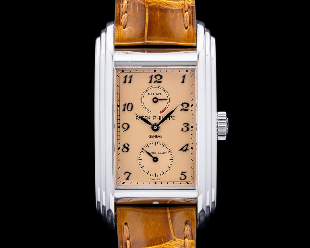 Image of Patek Philippe 5101P 10 Day Tourbillon Platinum Salmon Dial