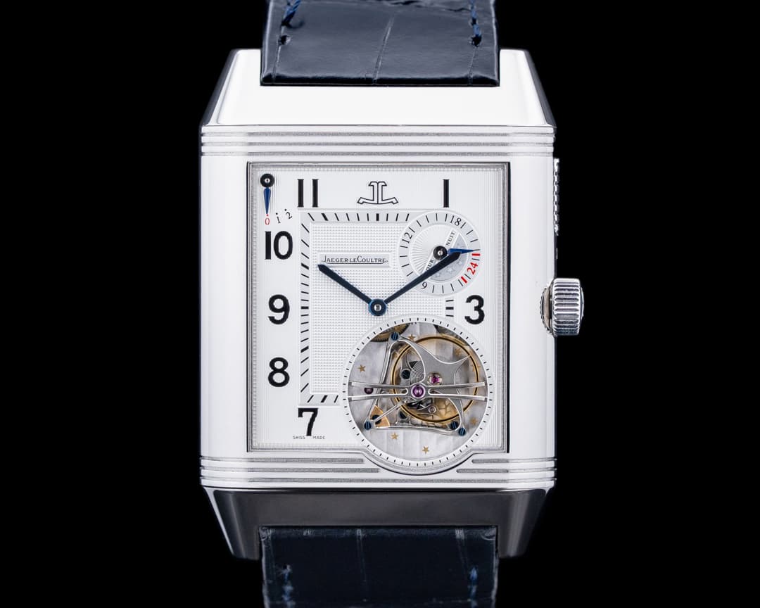 Jaeger LeCoultre Reverso Grande Complication a Triptyque Platinum Silver Dial LIMITED