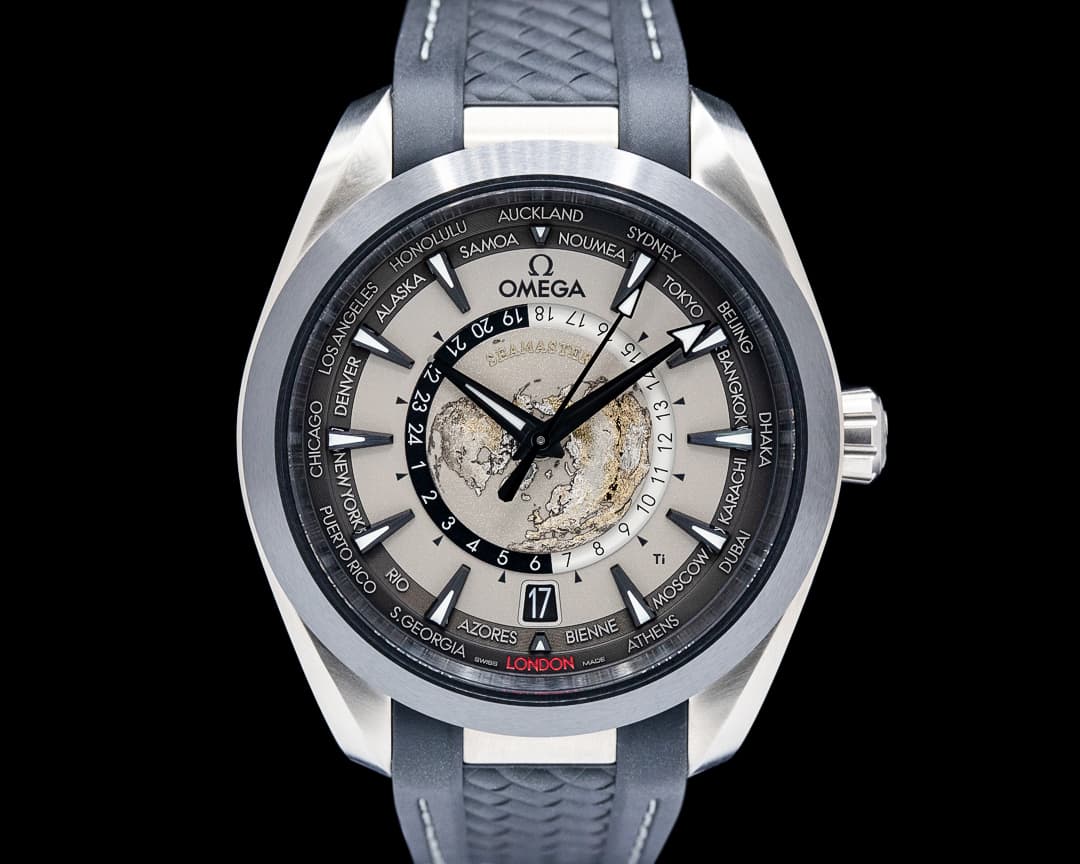 Omega Seamaster Aqua Terra Worldtimer Titanium Gray Dial