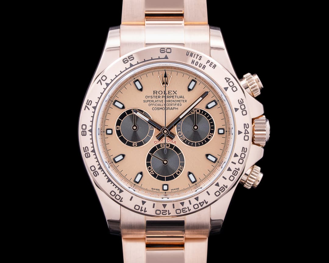 Image of Rolex 116505 Daytona 18K Rose Gold Rose Dial
