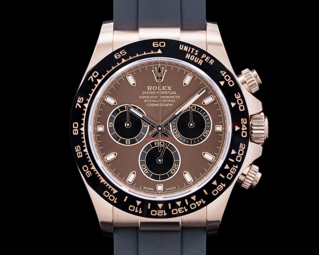 Rolex 116515LN Daytona Ceramic 18K Everose Brown Dial