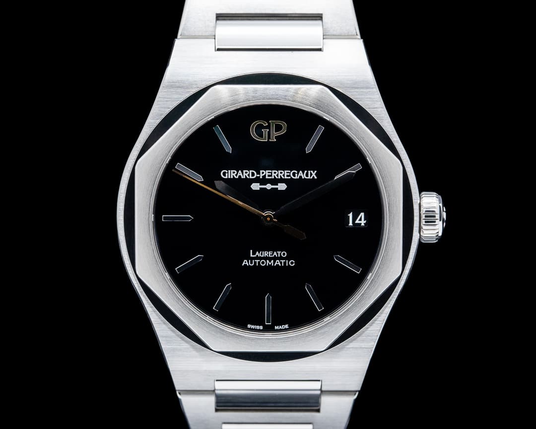 Girard Perregaux 81010 Laureato Infinity Edition SS Black Onyx Dial LIMITED