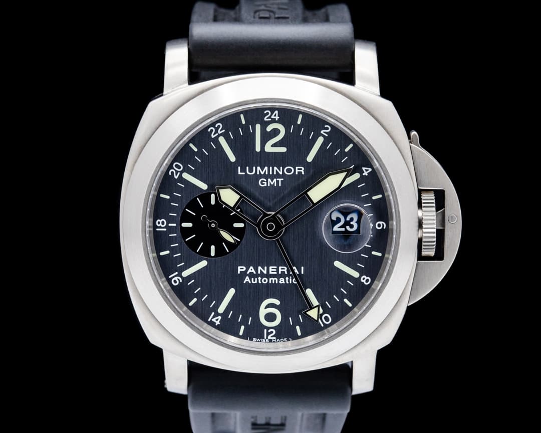 Panerai PAM00089 Luminor GMT Titanium Gray Dial
