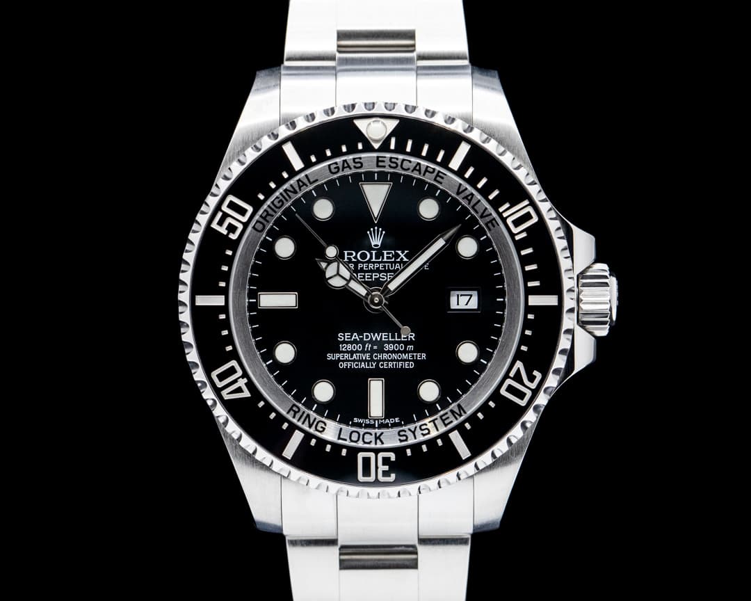 Image of Rolex 116660 Deepsea Sea-Dweller SS Black Dial