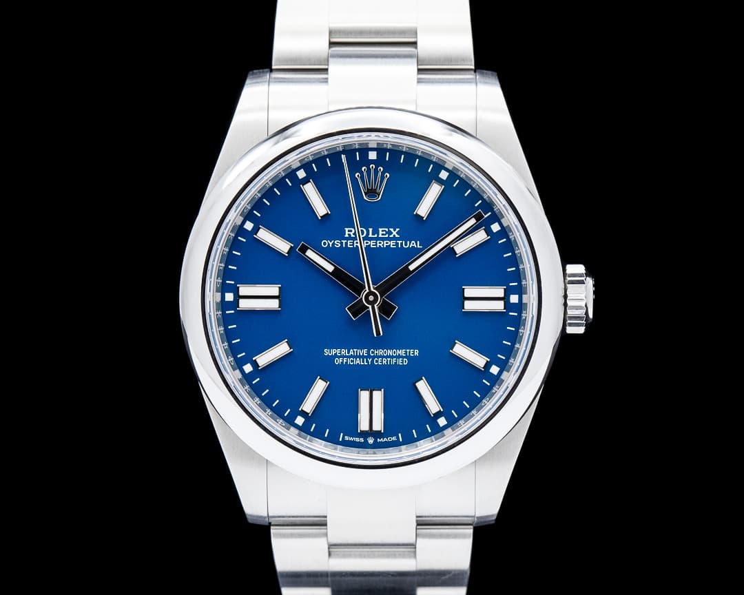 Rolex 134300 Oyster Perpetual 41 SS Blue Dial 2025