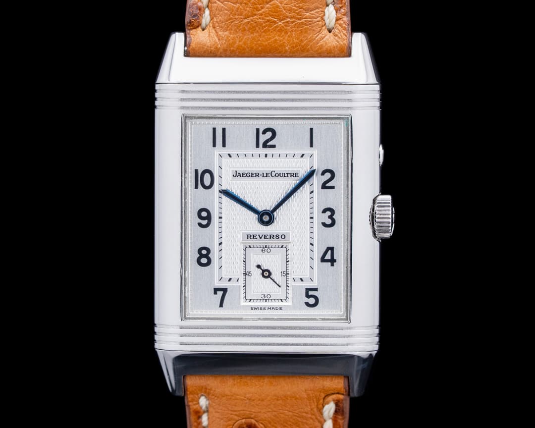 Image of Jaeger LeCoultre Q270854 Reverso Duo Day Night SS Silver Dial