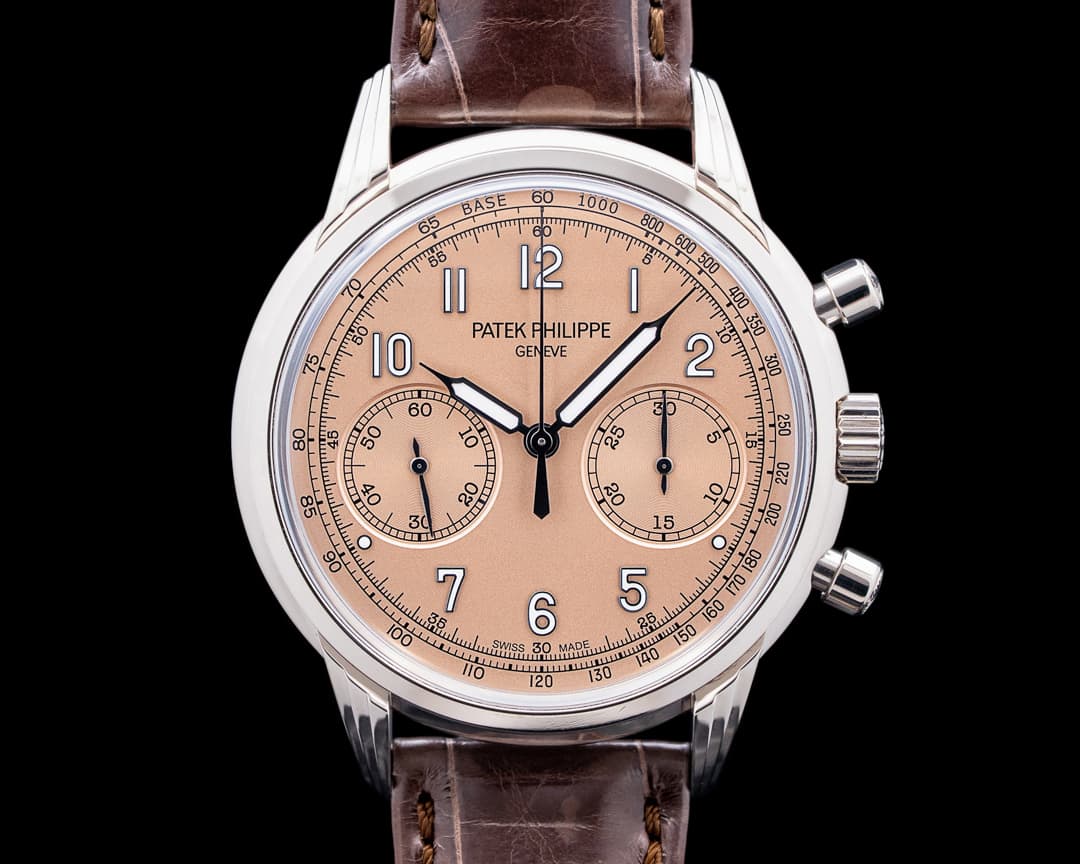 Patek Philippe 5172G Chronograph 18K White Gold Salmon Dial