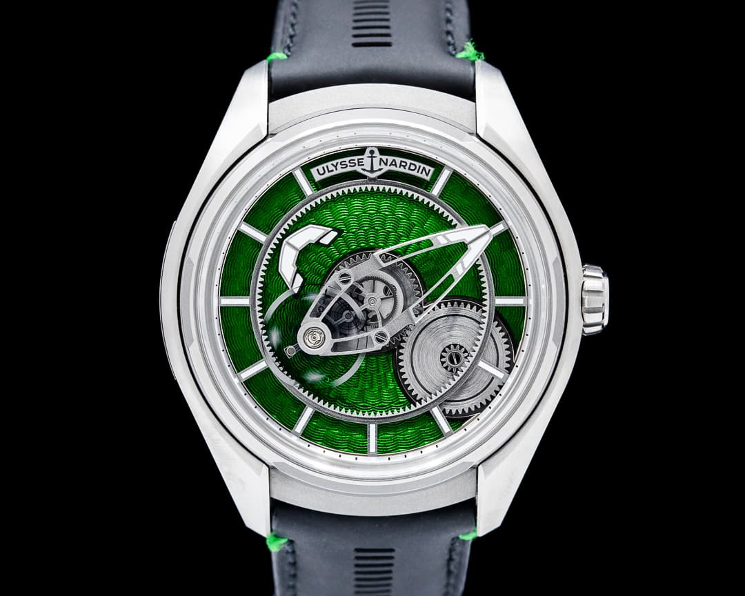 Ulysse Nardin Freak X Enamel Titanium Green Dial