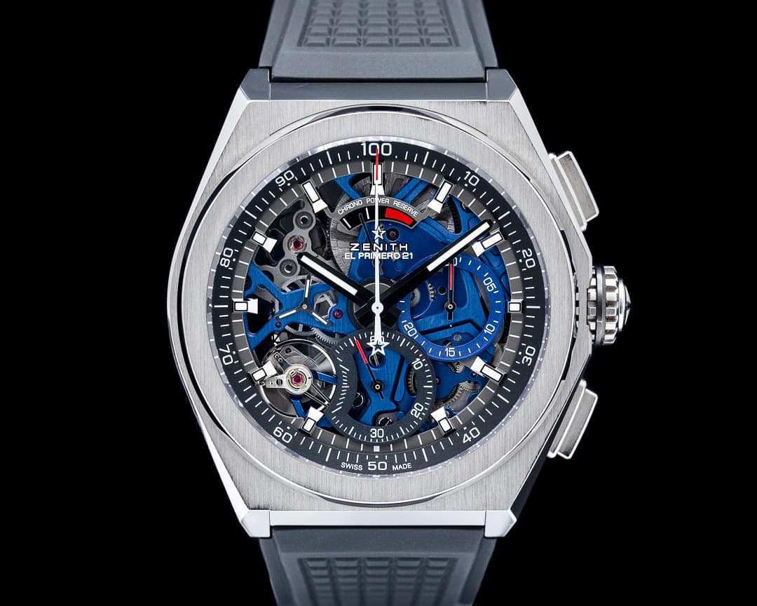 Zenith Defy El Primero 21 Titanium Skeleton Dial