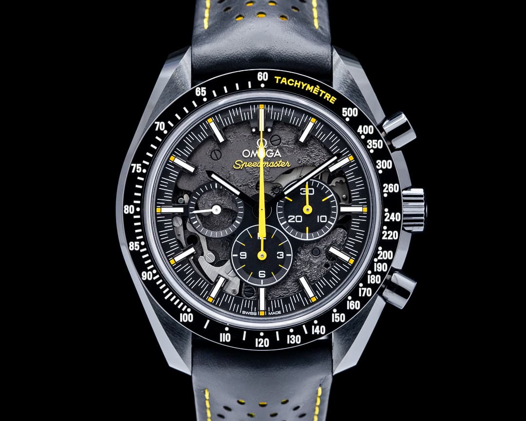 Omega Speedmaster "Dark Side of the Moon" Black Ceramic Black Dial