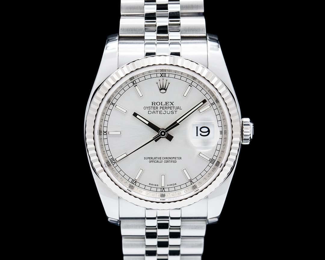 Rolex 116234 Datejust 36MM SS Silver Dial