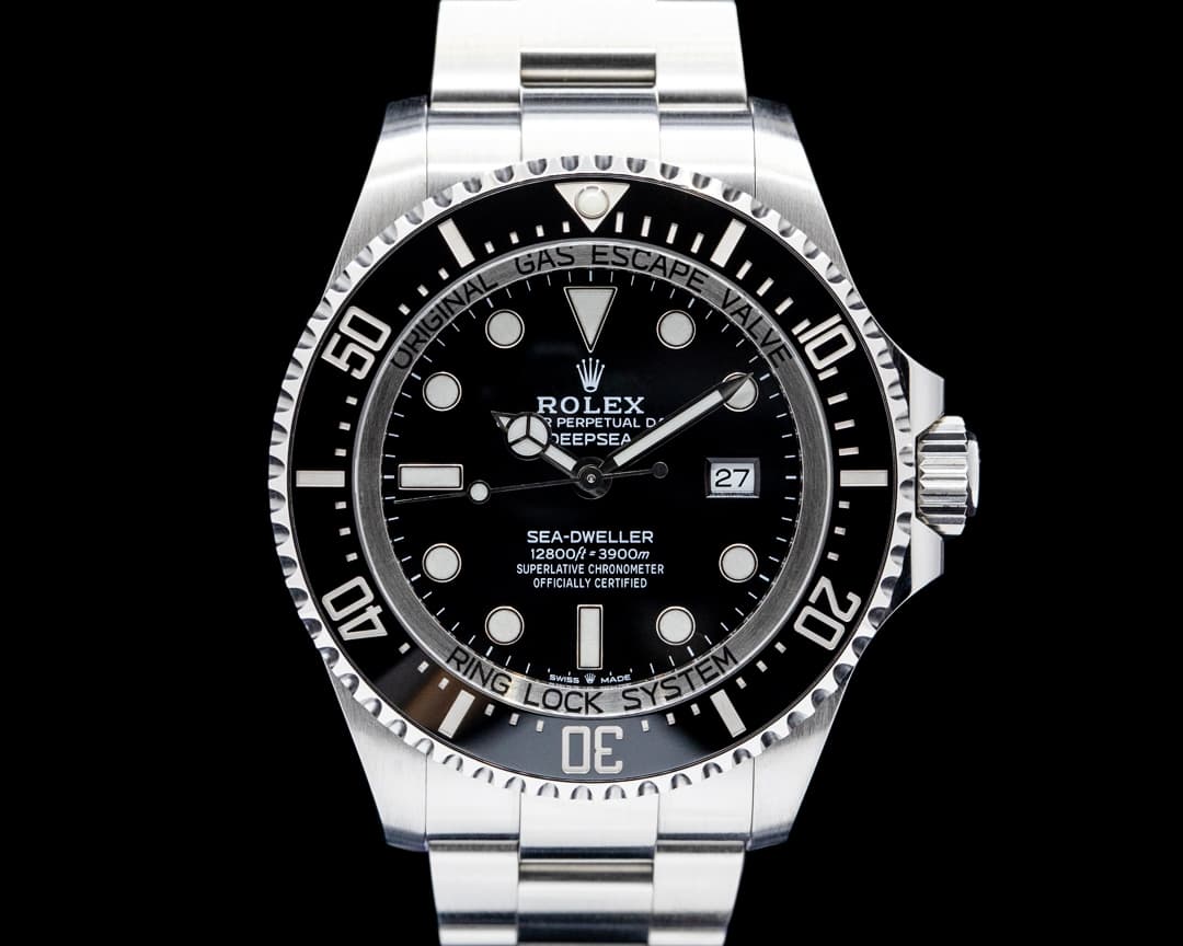 Rolex 126660 Deepsea Sea-Dweller SS Black Dial