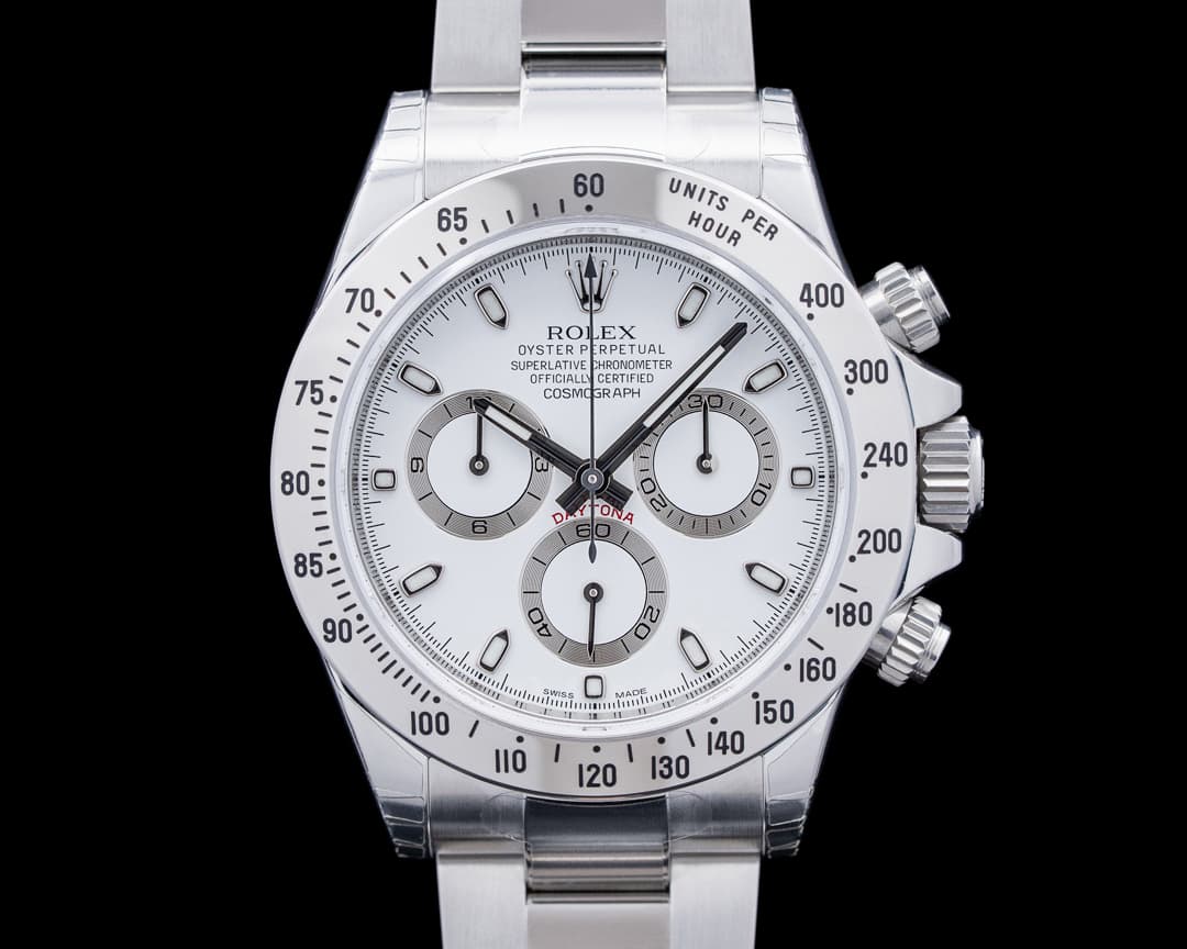 Rolex 116520 Daytona SS White Dial UNWORN STICKERS