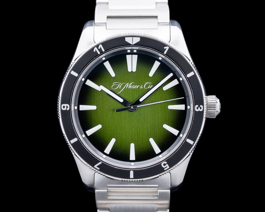 H. Moser and Cie. Pioneer Centre Seconds C.02 SS Green Dial LIMITED For Collective
