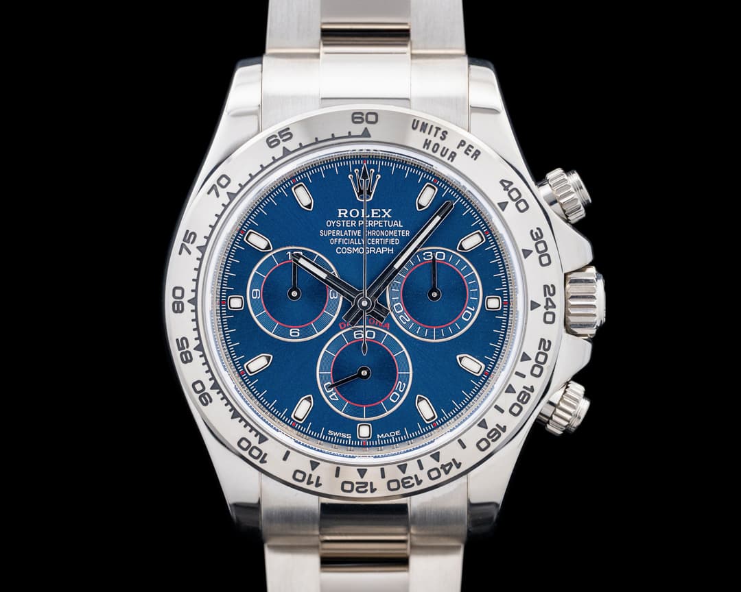 Image of Rolex 116509 Daytona 18K White Gold Blue Dial