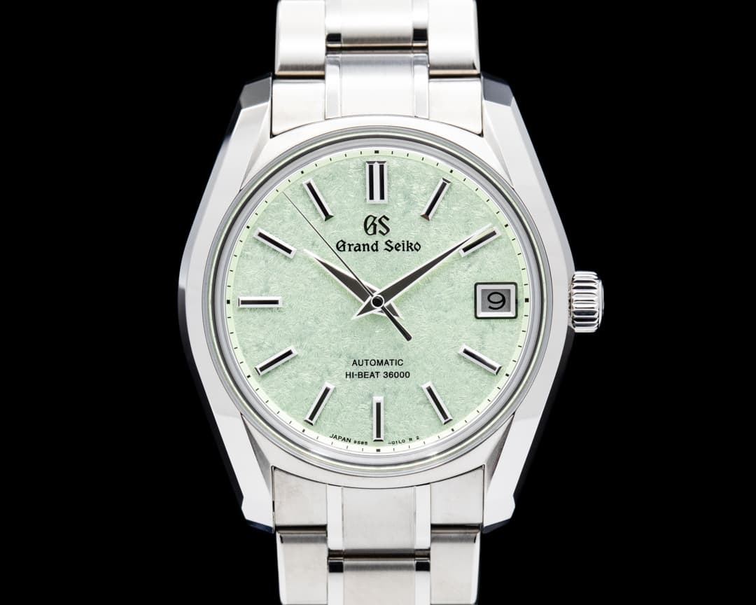 Grand Seiko SBGH343G "Sakura Wakaba" High Intensity Titanium Green Dial