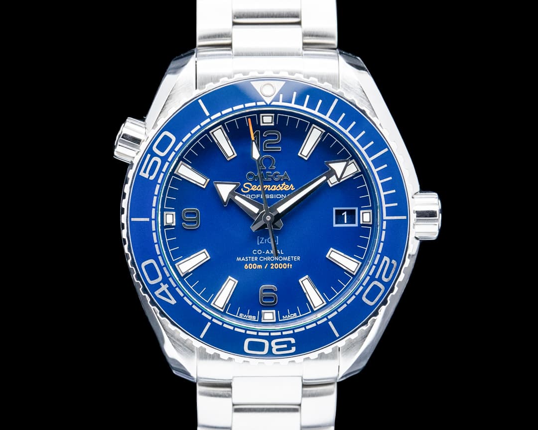 Omega Seamaster Planet Ocean SS Blue Dial
