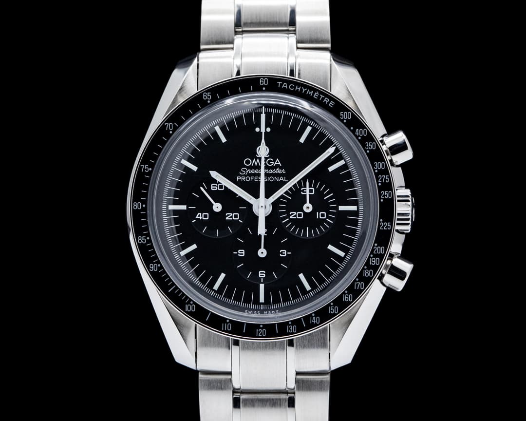 Image of Omega Speedmaster Professional SS Black Dial