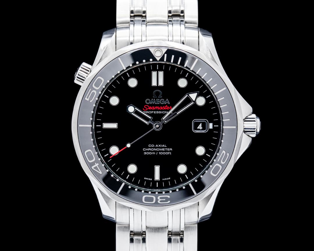Omega Seamaster Diver 300M Steel Black Dial