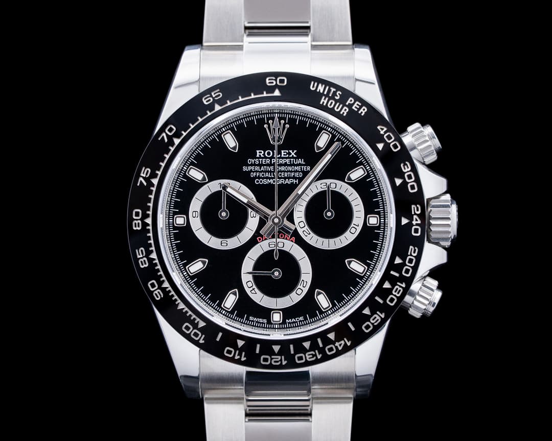 Image of Rolex 116500LN Daytona SS Black Dial