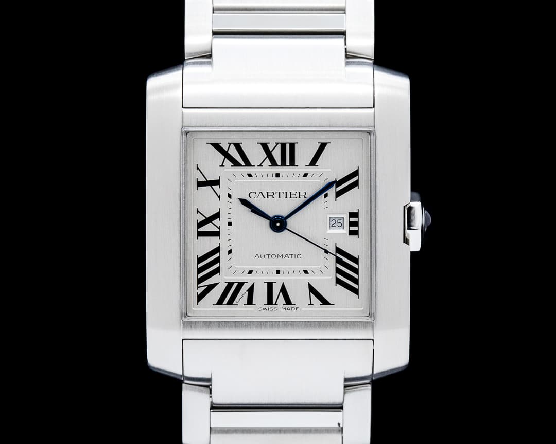 Cartier WSTA0067 Tank Francaise SS Silver Dial