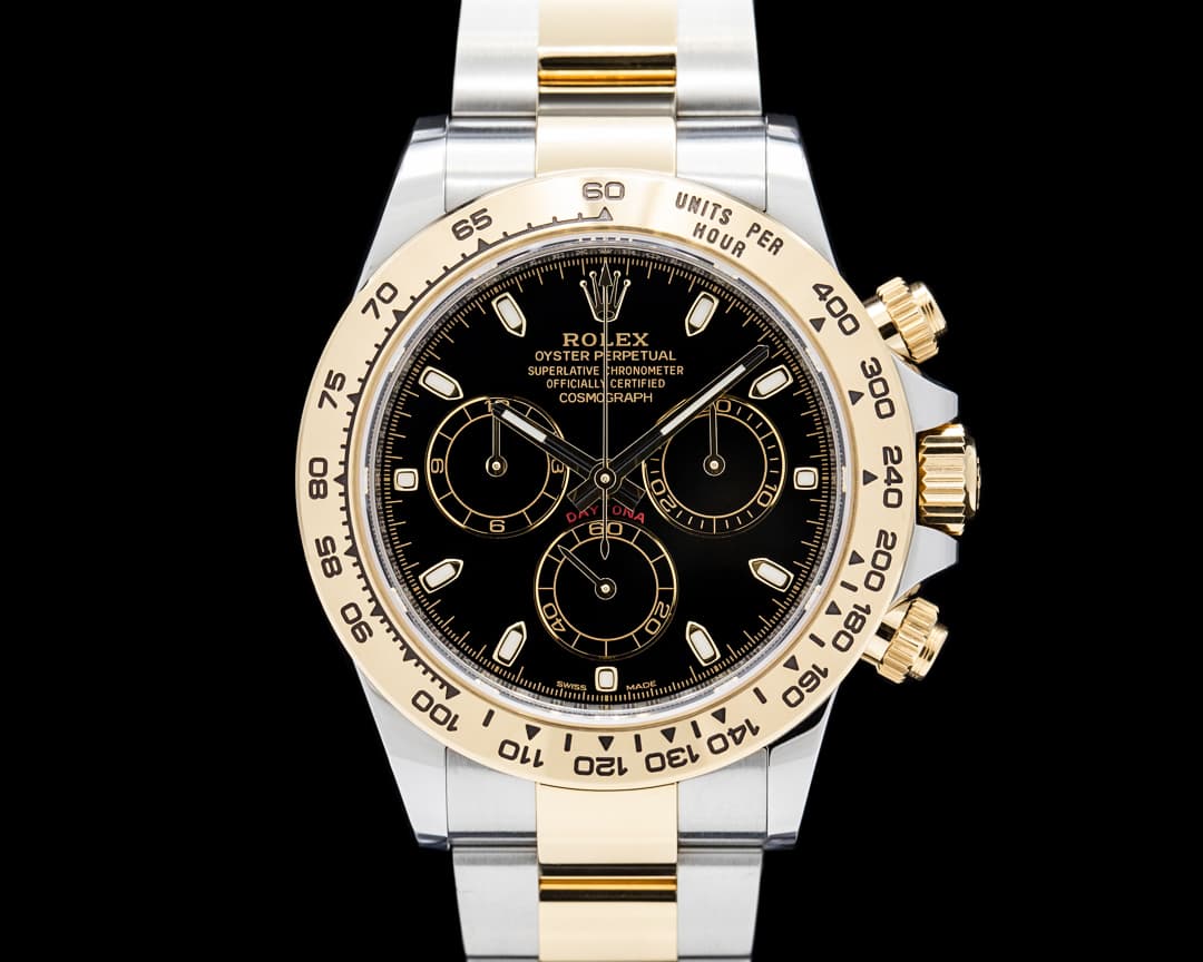 Image of Rolex 116503 Daytona 18K Yellow Gold / SS Black Dial