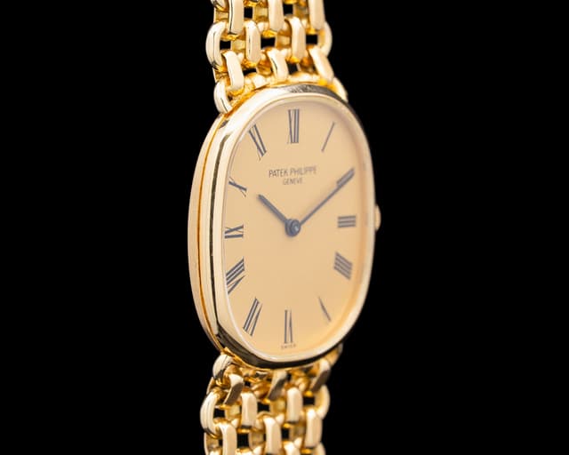Patek Philippe 3548 Ellipse 18K Yellow Gold Champagne Dial 3548 for ...
