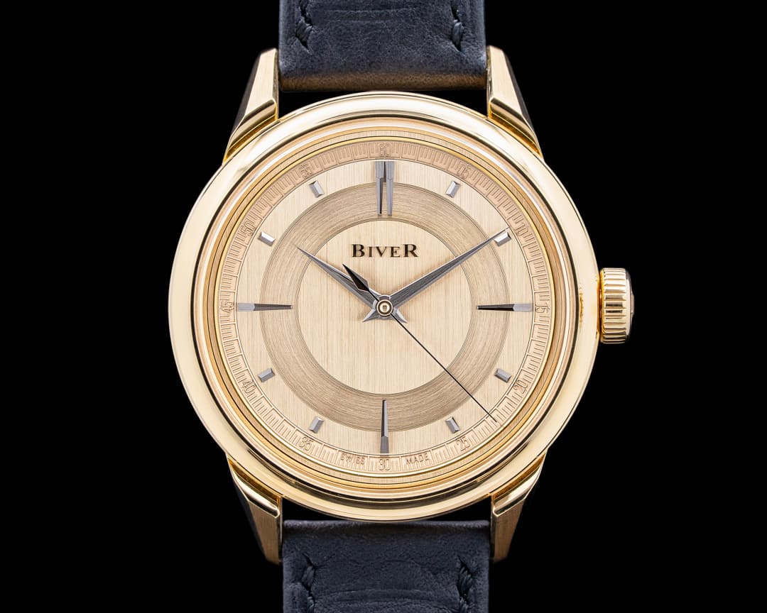 JC Biver PRF-12323 Automatique 18K Yellow Gold Champagne Gold Dial 2025 LIMITED