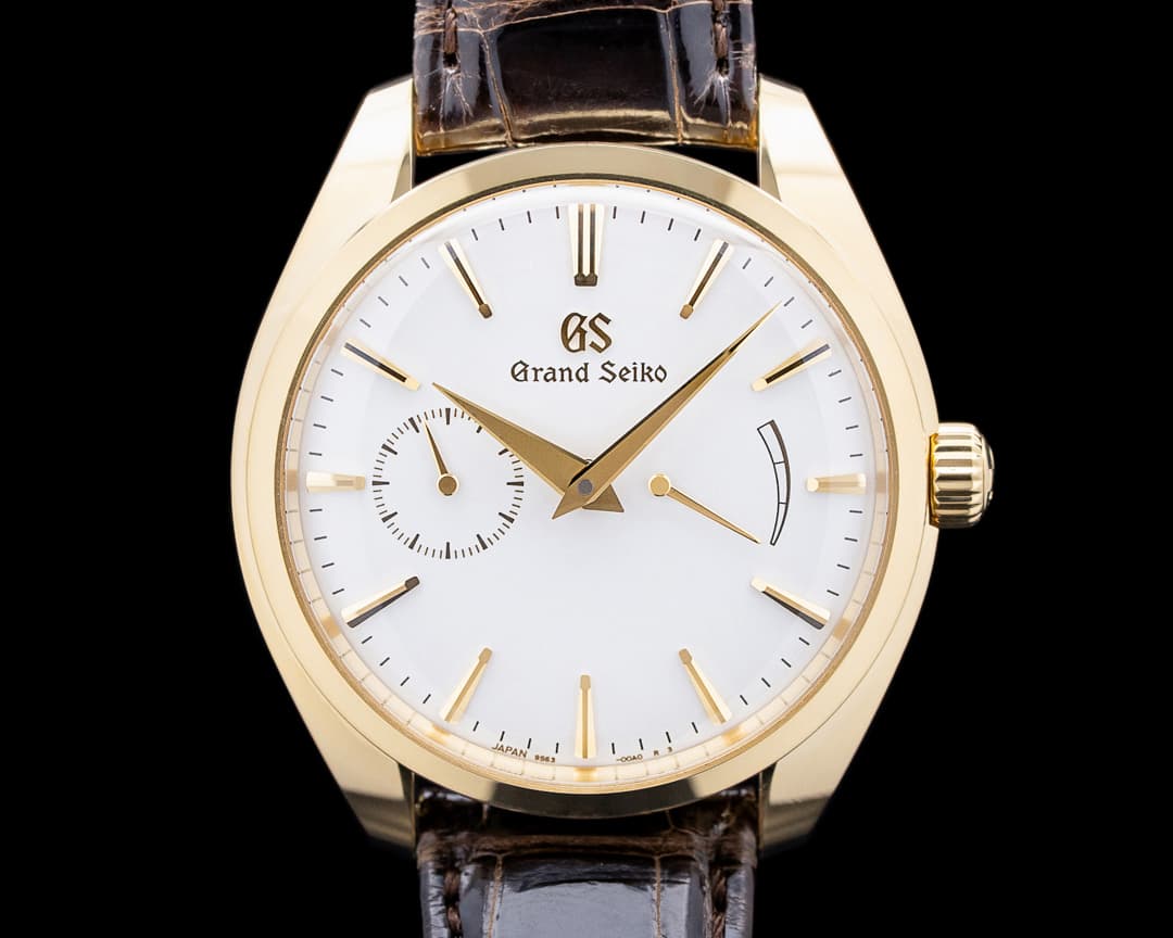 Grand Seiko SBGK006 Elegance Manual 18K Yellow Gold White Dial