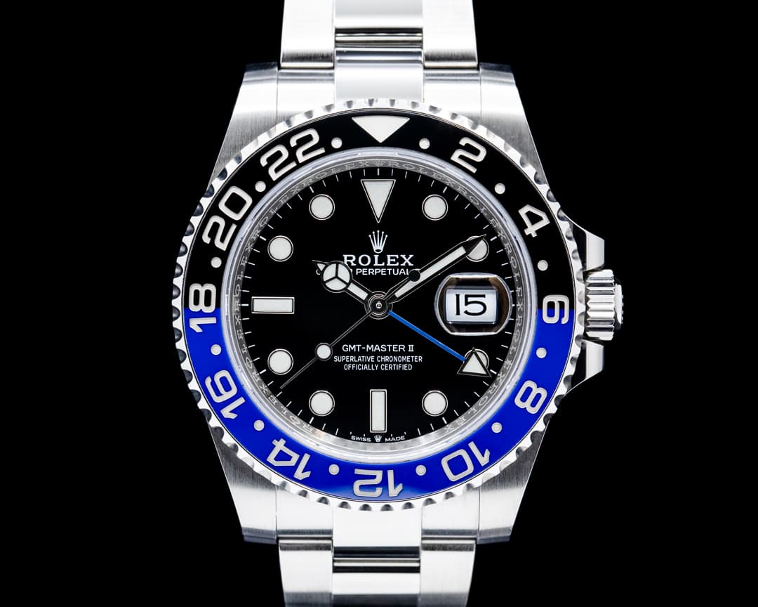 Rolex 126710BLNR GMT-Master II "Batman" SS Black Dial