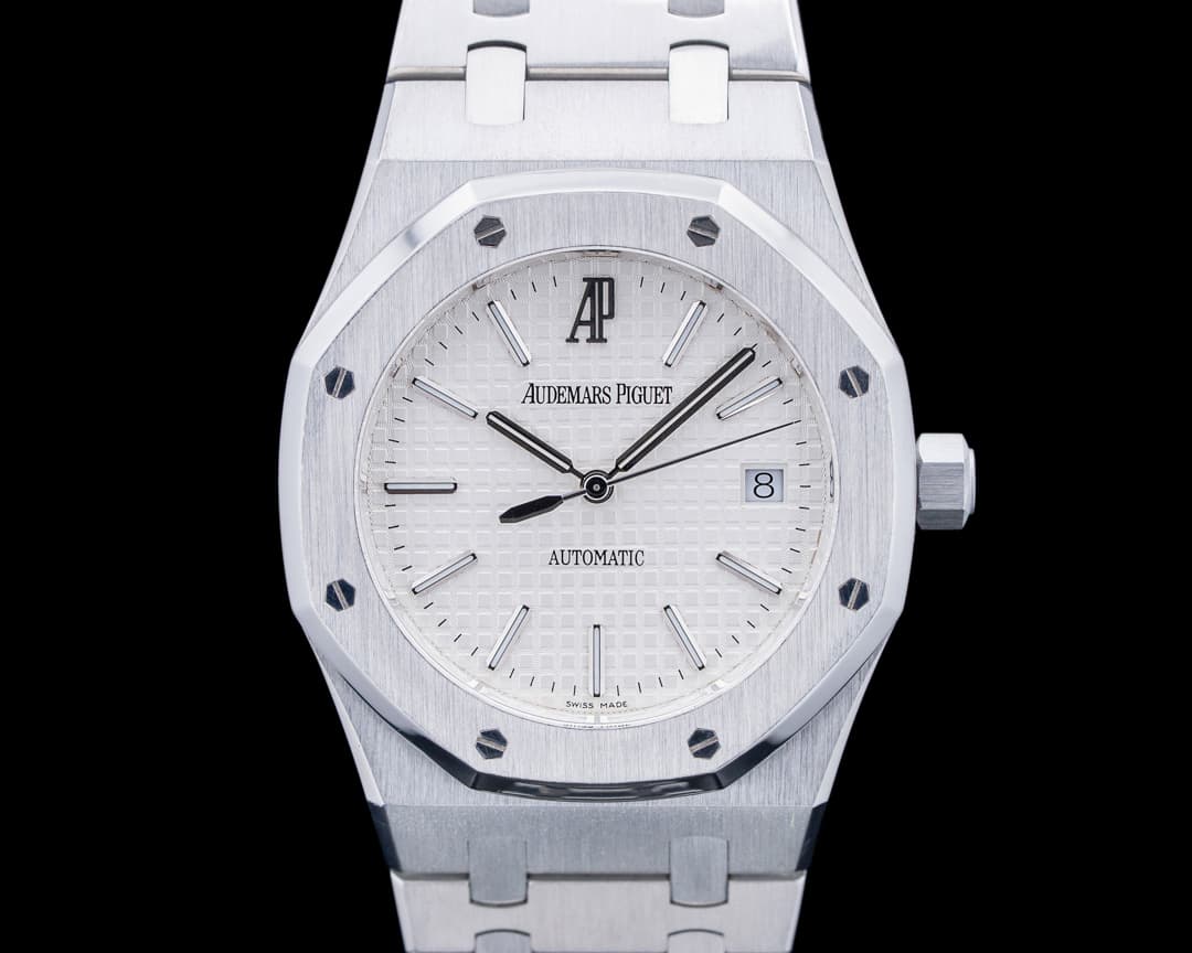 Image of Audemars Piguet 15300ST Royal Oak SS White Dial
