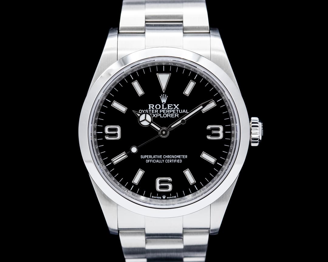Rolex 124270 Explorer 36MM SS Black Dial
