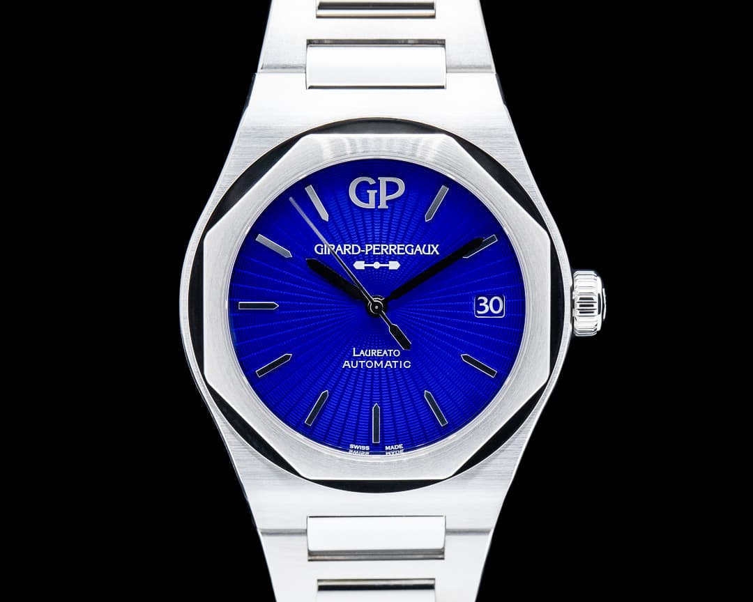 Girard Perregaux Laureato Eternity Edition SS Blue Grand Feu Enamel Dial LIMITED