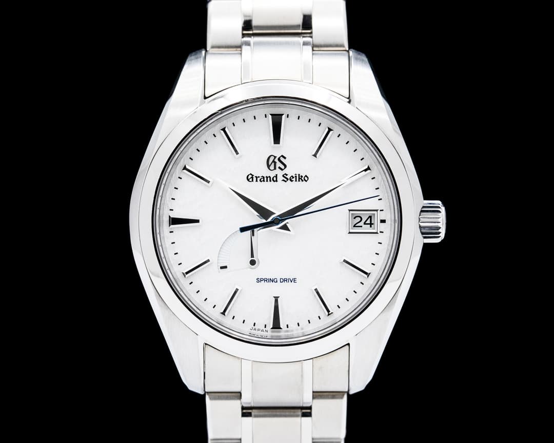 Grand Seiko SBGA211G Spring Drive "Snowflake" Titanium White Dial