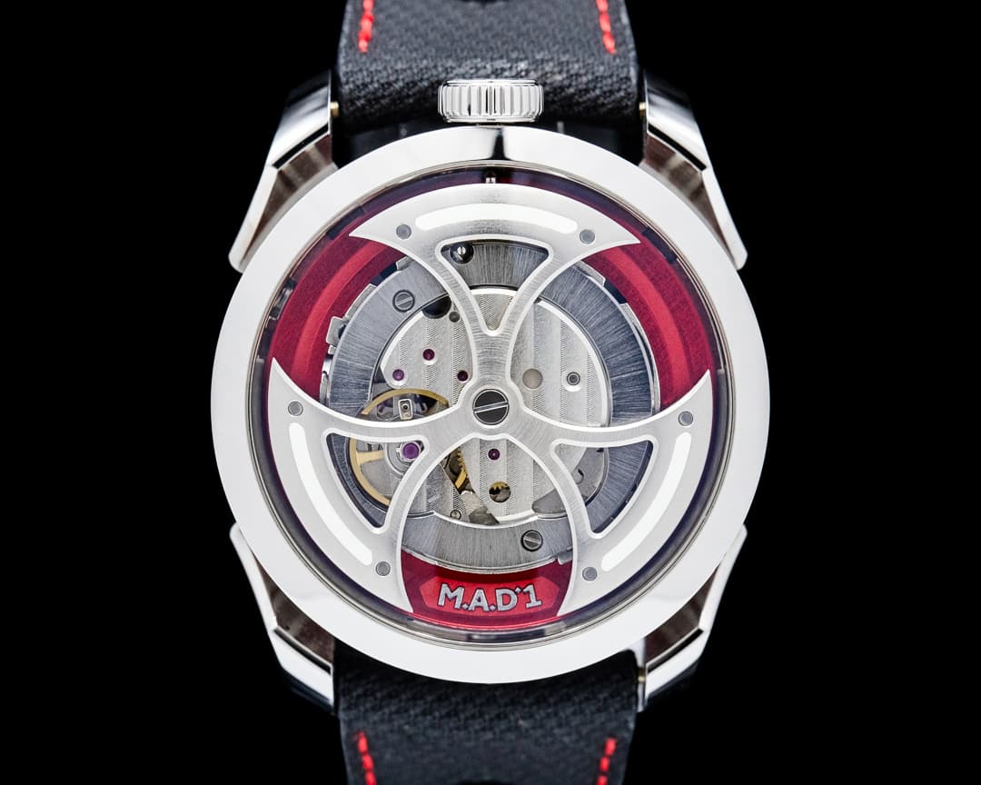 MB&F M.A.D. 1 SS Red Dial