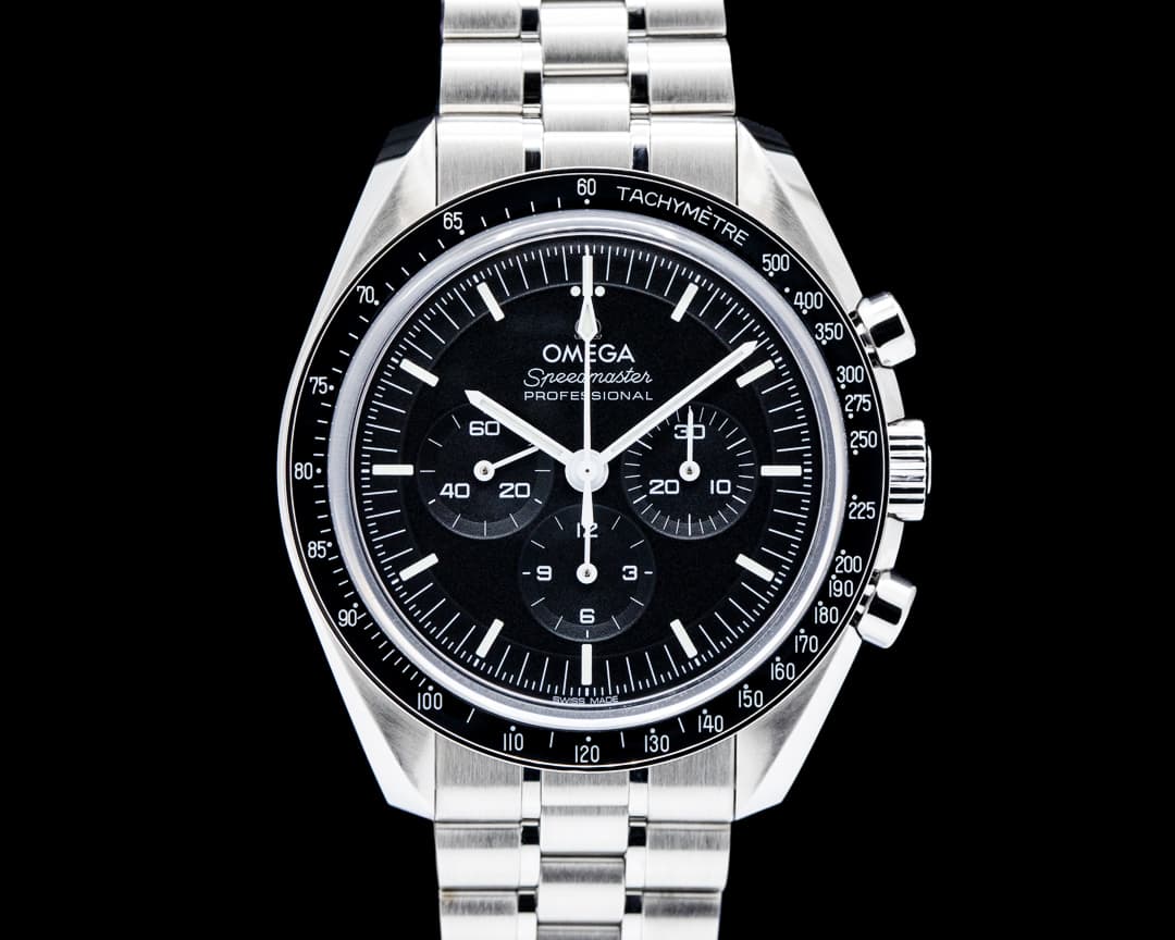 Image of Omega Speedmaster Professional Moonwatch SS Black Dial 2026