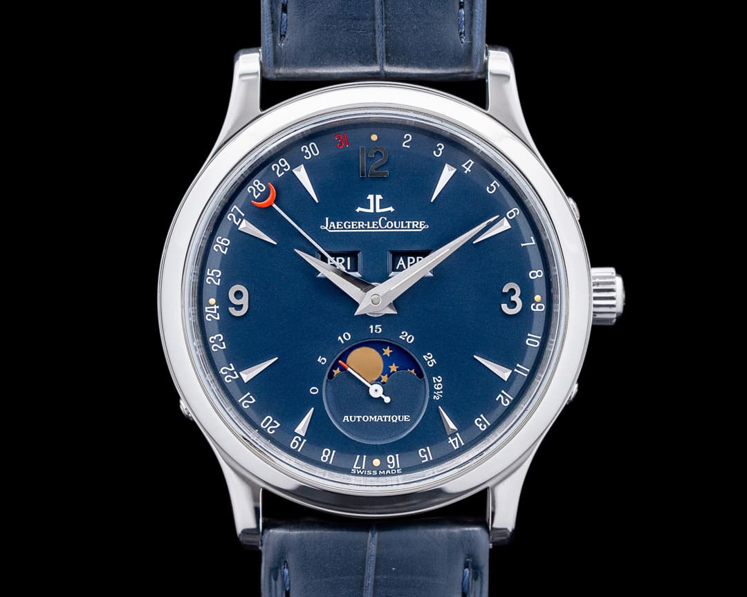 Image of Jaeger LeCoultre 140.6.98 Master Control Platinum Blue Dial LIMITED