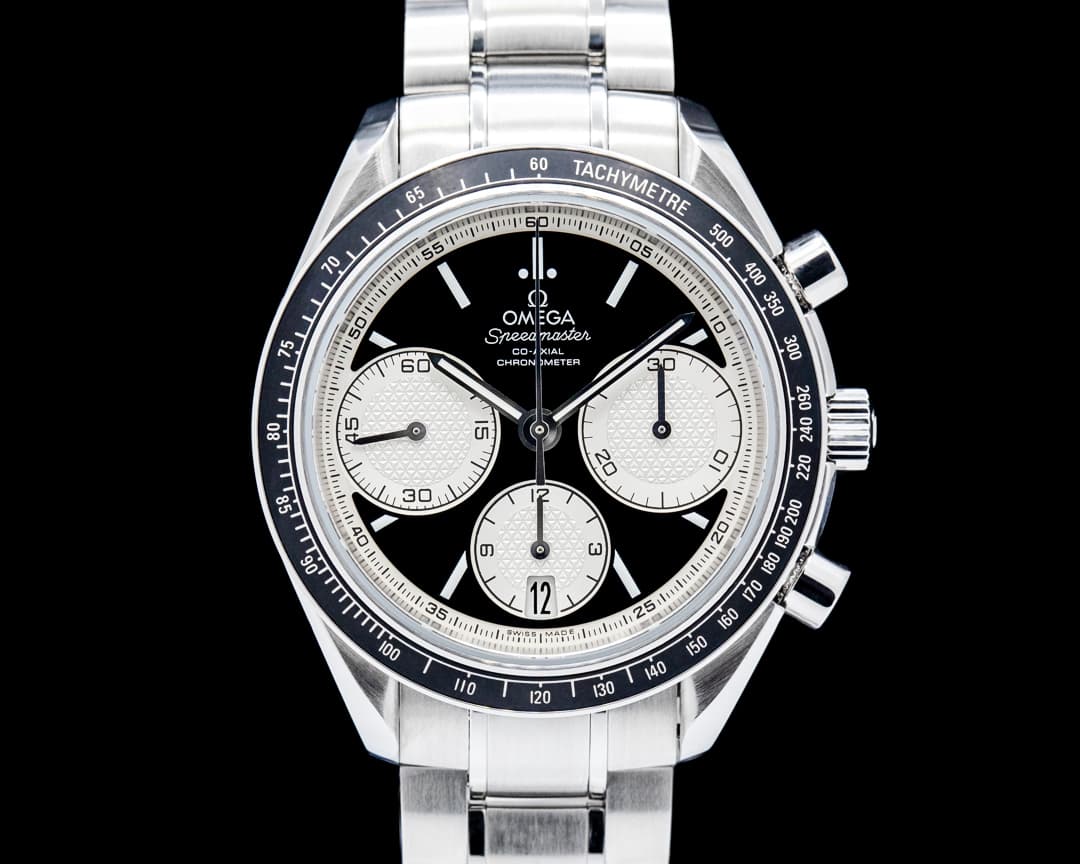Image of Omega Speedmaster Racing SS Black Dial
