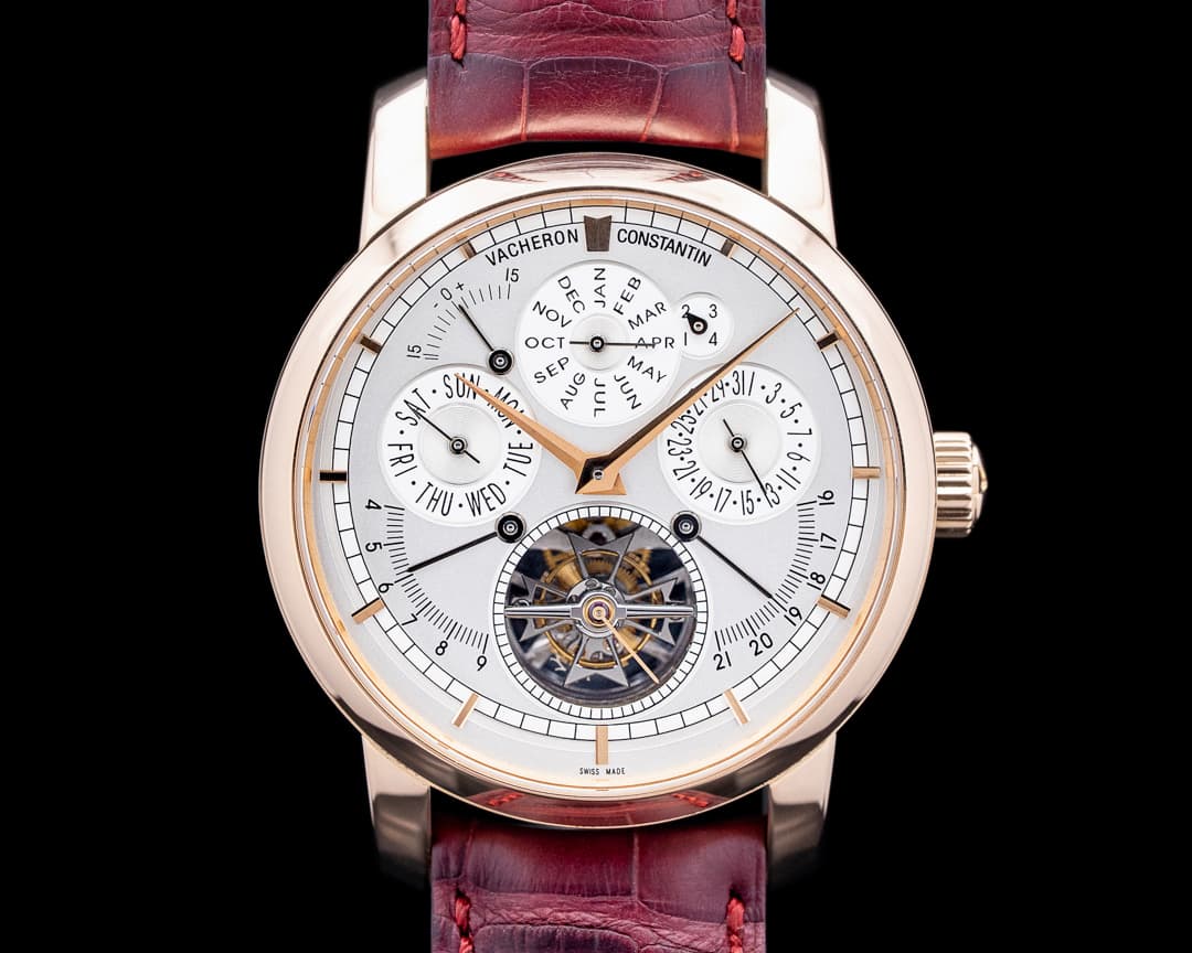 Vacheron Constantin 88172/000R Traditionnelle 18K Rose Gold Silver Dial